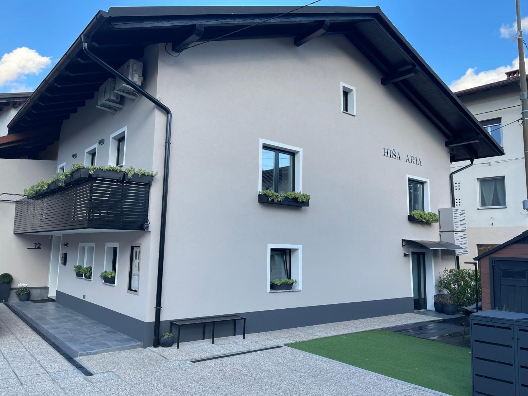 Apartment Aria Kobarid Exterior foto